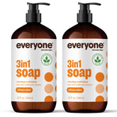 everyone for every body frasco frontal mostrando diseño y tamaño grande