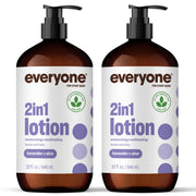 everyone for every body front packaging showing twin 32 oz bottles and label benefits