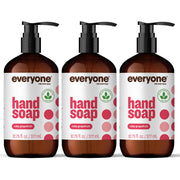 Everyone frasco Ruby Grapefruit frente mostrando etiqueta y forma funcional