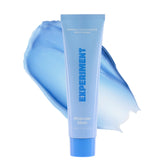 Experiment front packaging showing compact 2 fl oz moisturizer for travel-friendly barrier care