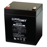 ExpertPower vista frontal de la EXP1245-12V mostrando el diseño compacto y robustez