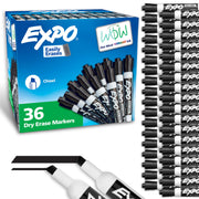 EXPO frente del empaque mostrando 36 marcadores, ahorro y disponibilidad