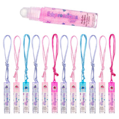 EXPRESSIONS frontal del paquete con 12 collares gloss, ideal para regalos
