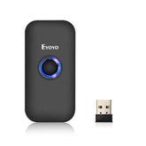 Eyoyo front view showing compact scanner and branding for easy portability