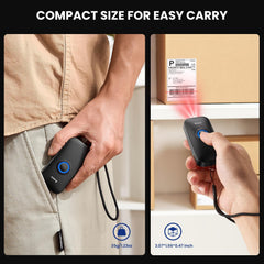 Eyoyo side profile next to coin to show scale and lightweight benefit