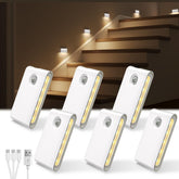 EZVALO front view of six lights showing kit and packaging for easy installation benefit