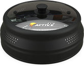 EZY ACTIVE tapa frontal que evita salpicaduras y mantiene limpio el microondas