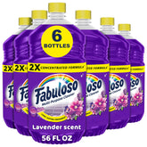 Fabuloso bottle front showing brand and lavender scent for strong fresh results