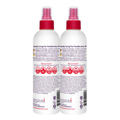 Fairy Tales textura del spray en cabello mostrando desenredo y suavidad
