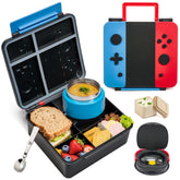 FAJSL front view of full bento set showing organized compartments and appeal