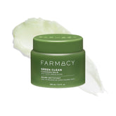 Farmacy jar front view showing product and branding for clear identification and appeal