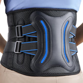 FEATOL front view of lumbar belt showing secure fit and stability