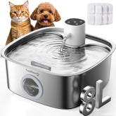 FEELNEEDY front view showing wider tray and sleek stainless steel design benefit easy access