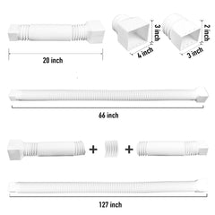 FEILAYDUN extensor en uso dirigiendo agua lejos del hogar, evita encharcamientos