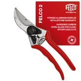 FELCO F2 vista frontal mostrando diseño y equilibrio que facilita cortes precisos