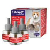 FELIWAY MultiCat front packaging showing product benefits and calming focus