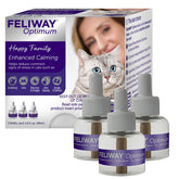 FELIWAY Optimum empaque frontal mostrando beneficios calmantes