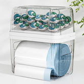 FELIZHOUSE front view showing compact under-sink organizer and tidy storage benefit