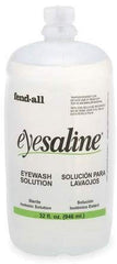 Fendall bottle closeup of cap and label highlighting buffered saline for comfortable flushing