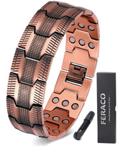 Feraco brazalete frontal mostrando acabado y diseño elegante