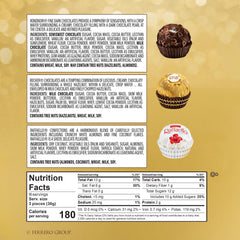 Ferrero Rocher primer plano con avellana y textura crujiente