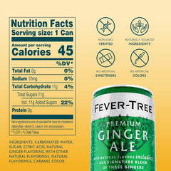 Fever-Tree detalle de etiqueta que resalta ingredientes naturales