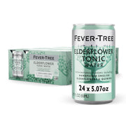 Fever-Tree front packaging showing cans and floral benefit