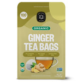 FGO frontal del empaque mostrando bolsa resealable y cantidad 100 bolsitas, conserva frescura