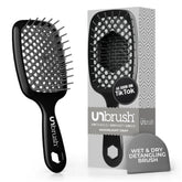 FHI Heat unbrush frontal mostrando diseño y beneficios para desenredar rápidamente