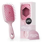 FHI Heat UNbrush vista frontal color peony rosa para desenredado rápido