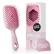 FHI Heat UNbrush vista frontal color peony rosa para desenredado rápido