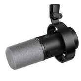 FIFINE K688 front view showing controls and robust metal body for reliable recordings