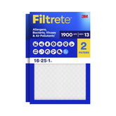 Filtrete front packaging showing model and MPR 1900 for clearer home air