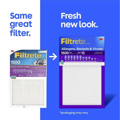 Filtrete pleated filter fibers closeup showing high capture efficiency