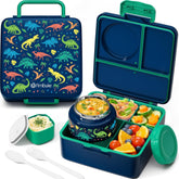 Fimibuke front closed lunchbox showing compact design and easy-carry handle