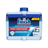 Finish envase frontal mostrando diseño y cantidad para limpieza profunda