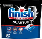 Finish pod front packaging showing product benefits and count