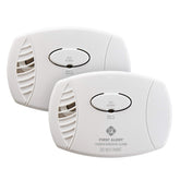 First Alert CO400 front view showing alarm and indicator lights for quick recognition