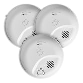 First Alert SMICO100-AC front view showing alarm and indicator lights, quick identification benefit