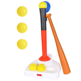 Fisher-Price front packaging showing whole tee ball set and features
