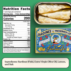 Fishwife sardinas sobre tostada con aguacate, rápida opción nutritiva