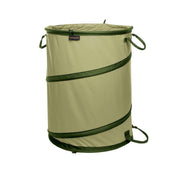 Fiskars bolsa Kangaroo vista frontal mostrando capacidad y apertura para recoger residuos