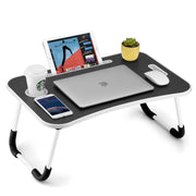 FISYOD front view lap desk showing stable surface and handle benefit portability