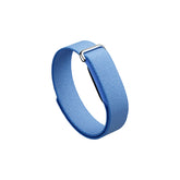 Fitbit Air front view in lavender showing slim profile and comfort