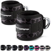 Fitgriff tobillera frontal estampado leopard con ajuste seguro