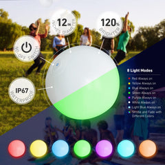 FLAMDYNO primer plano del LED encendido mostrando colores brillantes