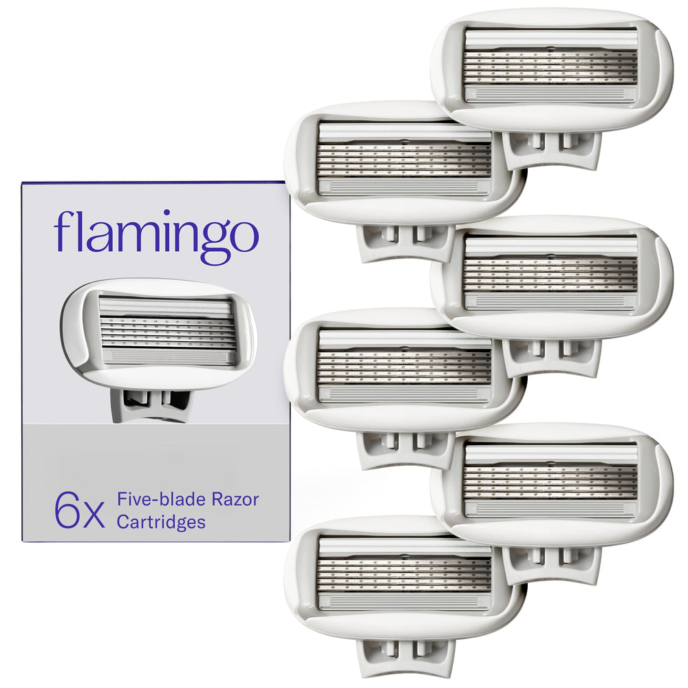 Flamingo cartucho frontal pack 6 mostrando diseño y compatibilidad mejor control