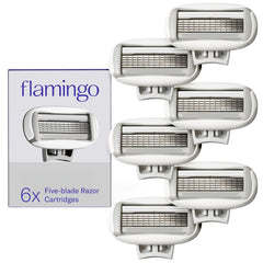 Flamingo cartucho frontal pack 6 mostrando diseño y compatibilidad mejor control