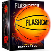 FlashCatch front view showing packaging and glow, highlights instant play