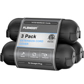 Flemoon caja frontal mostrando tapa y clips para protección segura